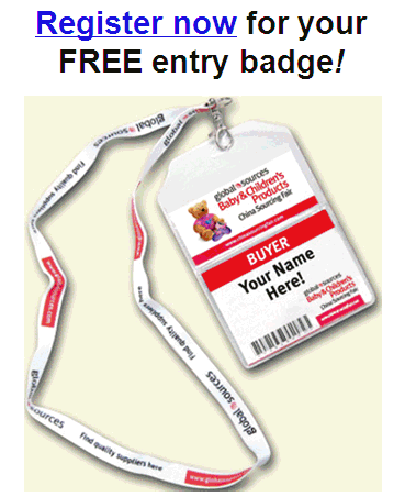 Register now for your FREE entry badge!