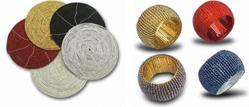 Coasters and napkin rings
